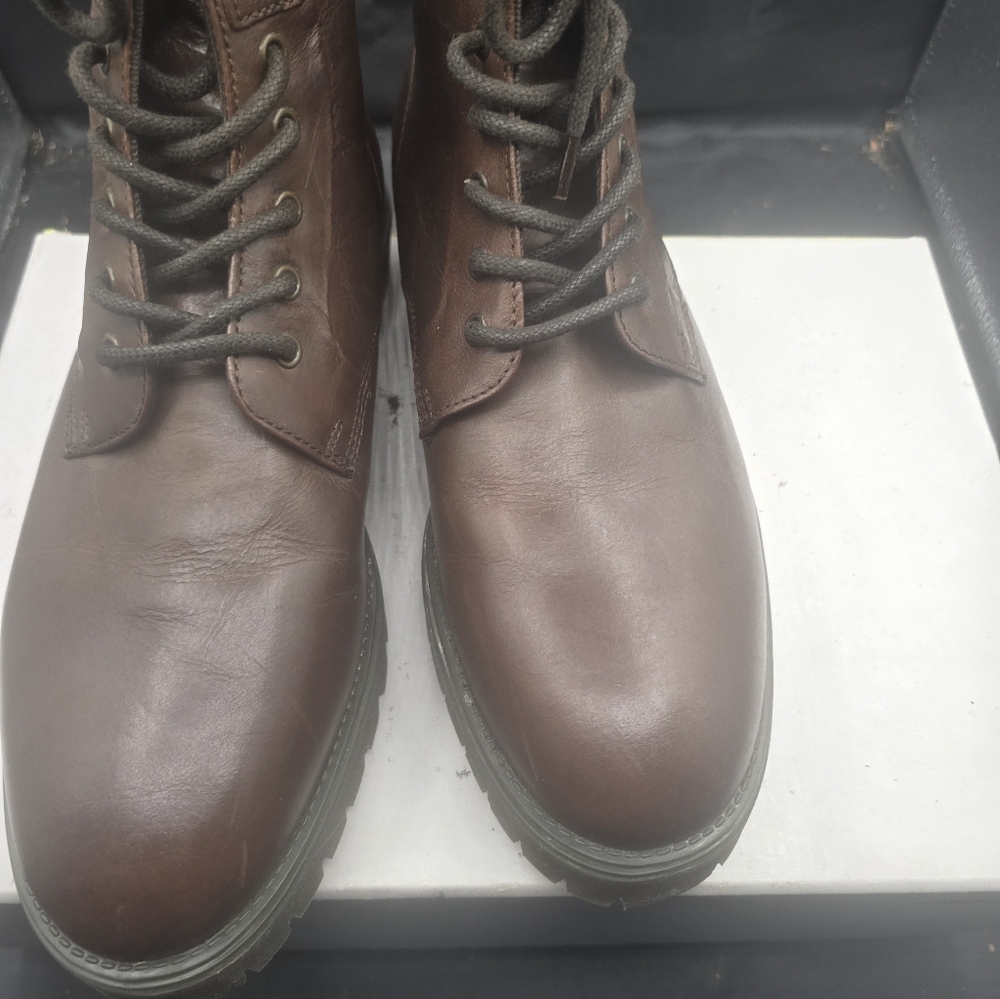 Men's Classic Brown Leather‎ Boots